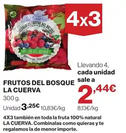 Supercor La Cuerva frutos del bosque oferta