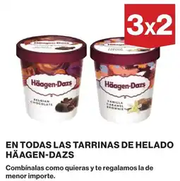 Supercor Häagen-Dazs tarrinas de helado oferta