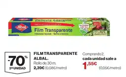 Supercor Albal film transparente oferta