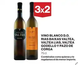 Supercor Valtea vino blanco d.o. rias baixas valtea, valtea lias, valtea godello y pazo de corga oferta