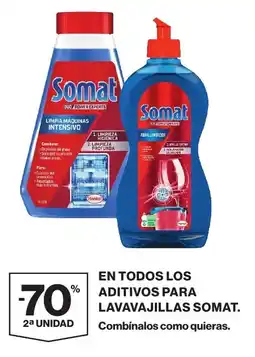 Supercor Somat en todos los aditivos para lavavajillas oferta