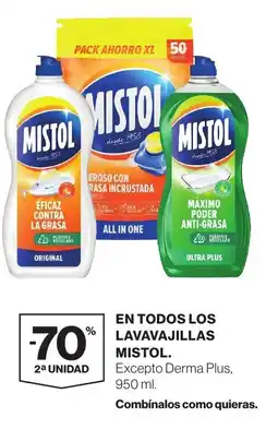 Supercor Mistol en todos los lavavajillas oferta