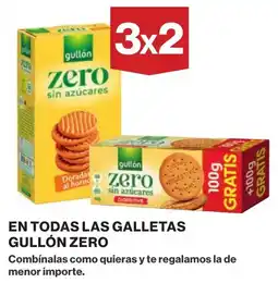 Supercor Gullón zero en todas las galletas oferta