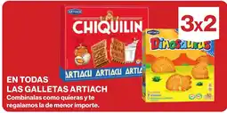 Supercor Artiach chiquilin en todas las galletas oferta