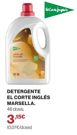 Supercor El Corte Inglés jabón de Marsella oferta