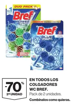 Supercor Bref wc en todos los colgadores oferta