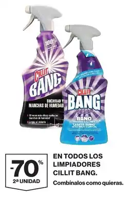 Supercor Cillit Bang en todos los limpiadores oferta