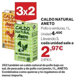 Supercor Aneto caldo natural oferta
