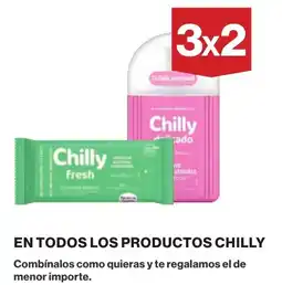 Supercor Chilly en todos los productos oferta