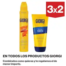 Supercor Giorgi en todos los productos oferta