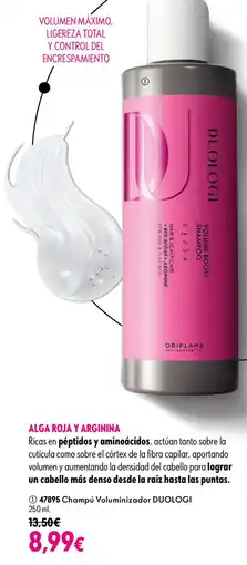 Oriflame Alga Roja Y Arginina oferta