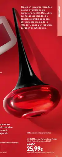 Oriflame Love Potion Eau de Parfum oferta