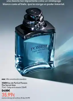 Oriflame The secret man eau de parfum possess oferta