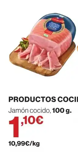 Supercor Campofrío productos cocidos jamon cocido oferta