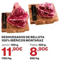 Supercor Montaraz deshuesados de bellota 100% ibéricos oferta