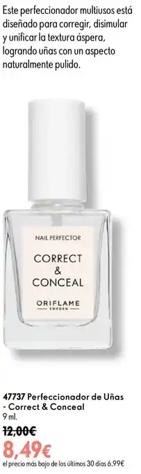 Oriflame Perfeccionador de Uñas - Correct & Conceal