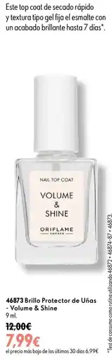 Oriflame Oriflame Brillo Protector de Uñas - Volume & Shine oferta