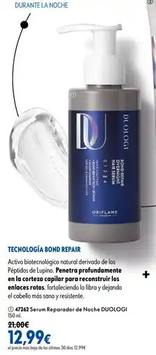 Oriflame Duologi serum reparador de noche oferta