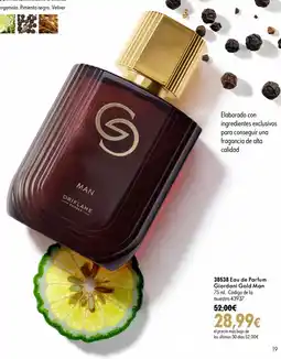 Oriflame Eau de parfum giordani gold man oferta