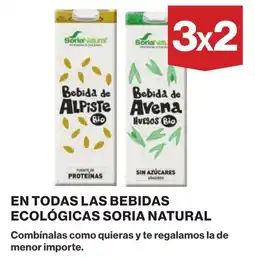 Supercor En todas las bebidas ecologicas soria natural oferta
