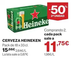 Supercor Cerveza Heineken oferta