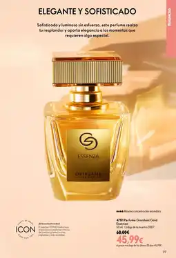 Oriflame Oriflame essenza perfume giotdani gold oferta