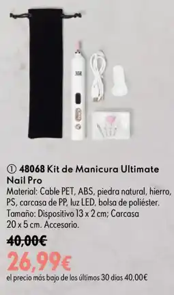 Oriflame Nail Pro Kit de Manicura Ultimate oferta