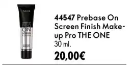 Oriflame the one prebase on screen finish make-up pro oferta