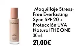 Oriflame The One Maquillaje Stress-Free Everlasting Sync SPF 20 + Protección UVA Natural oferta