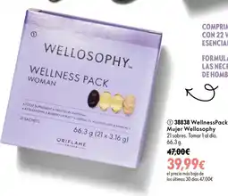 Oriflame Welloosophy wellness pack mujer oferta