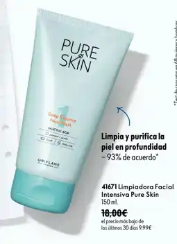 Oriflame Pure skinolimpiadora facial intensiva oferta