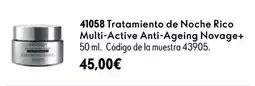 Oriflame Novage+ Tratamiento de Noche Rico Multi-Active Anti-Ageing oferta