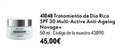 Oriflame Novage+ Tratamiento de Día Rico SPF 30 Multi-Active Anti-Ageing oferta