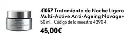 Oriflame Novage+ Tratamiento de Noche Ligero Multi-Active Anti-Ageing oferta