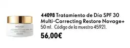 Oriflame Novage+ Tratamiento de Día SPF 30 Multi-Correcting Restore oferta