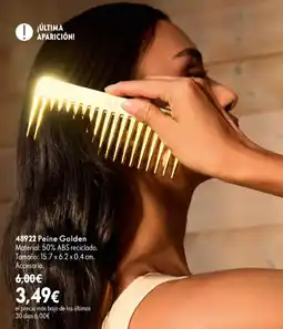 Oriflame Peine Golden oferta