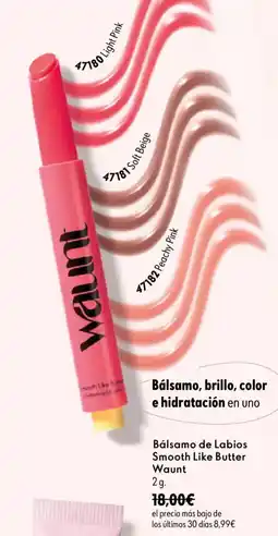 Oriflame Waunt bálsamo de labios smooth like butter oferta