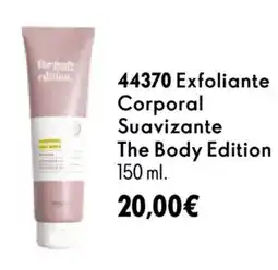 Oriflame The Body Edition exfoliante corporal suavizante oferta