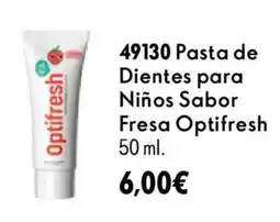 Oriflame Optifresh Pasta de Dientes para Niños Sabor Fresa oferta