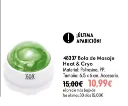 Oriflame Bola de Masaje Heat & Cryo oferta