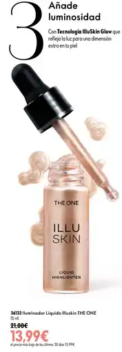 Oriflame The One Illuminador Líquido Illuskin oferta