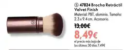 Oriflame Brocha Retráctil Velvet Finish oferta