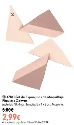 Oriflame Set de esponjillas de maquillaje flawless canvas oferta