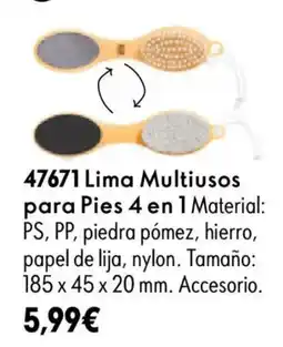 Oriflame Lima Multiusos para Pies 4 en 1 oferta