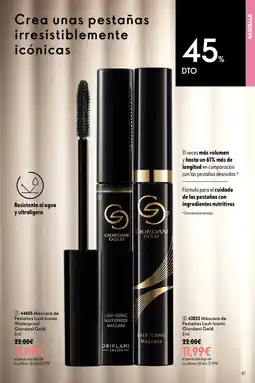 Oriflame Giordani Gold Mascaras Lash Iconic oferta