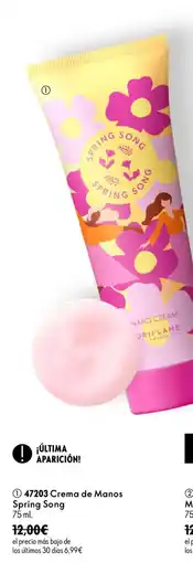 Oriflame Oriflame Crema de Manos Spring Song oferta