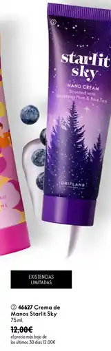 Oriflame Oriflame Crema de Manos Starlit Sky oferta