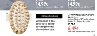 Oriflame Masajeador Corporal de Madera oferta