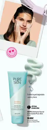 Oriflame Oriflame Pure Skin Exfoliante Facial Suavizante oferta