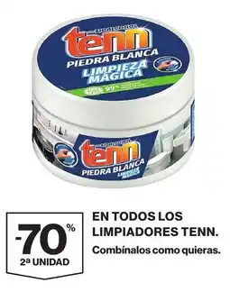Hipercor Tenn en todos los limpiadores oferta